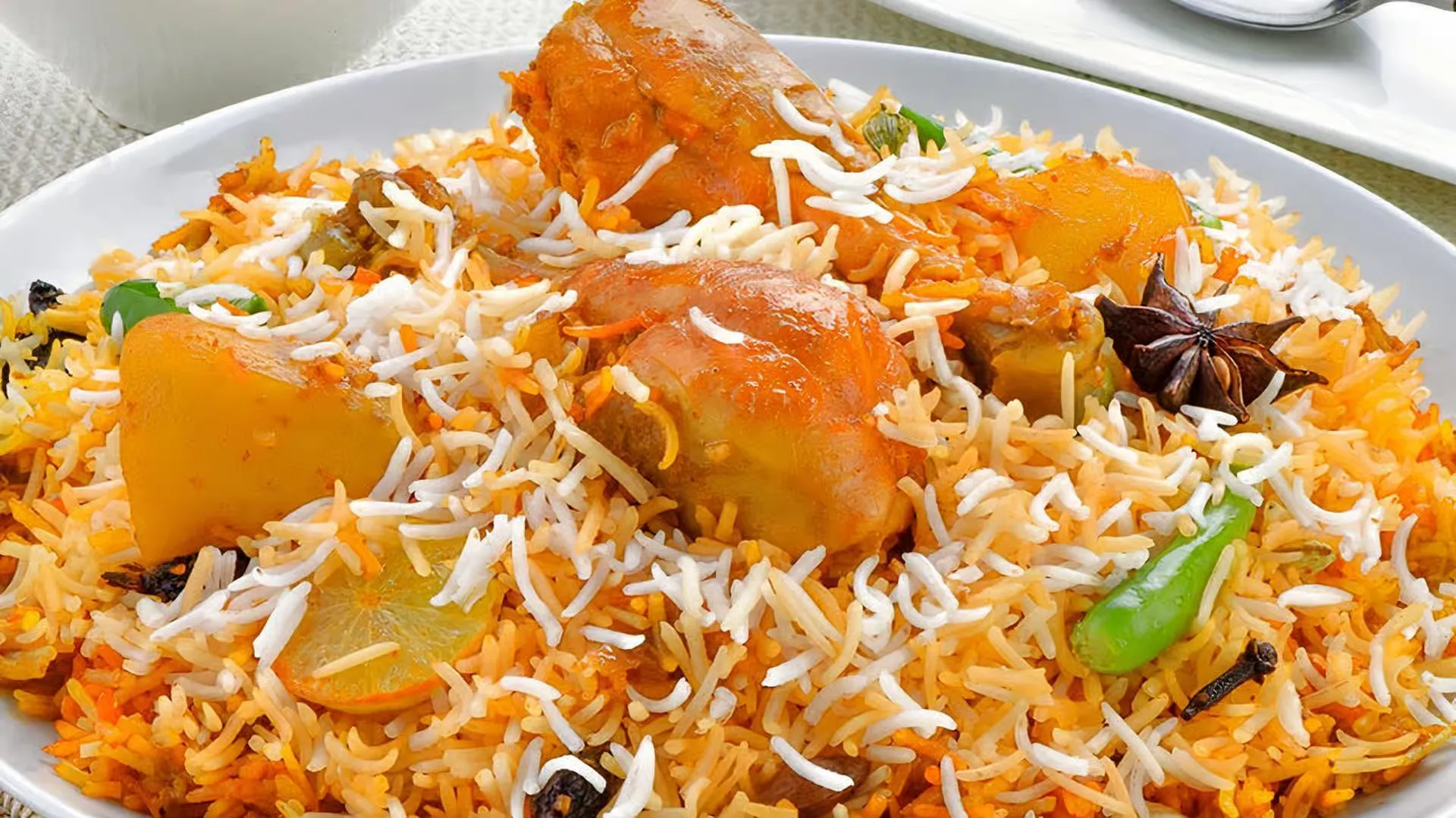 Delicious chicken biryani in Calgary, AB