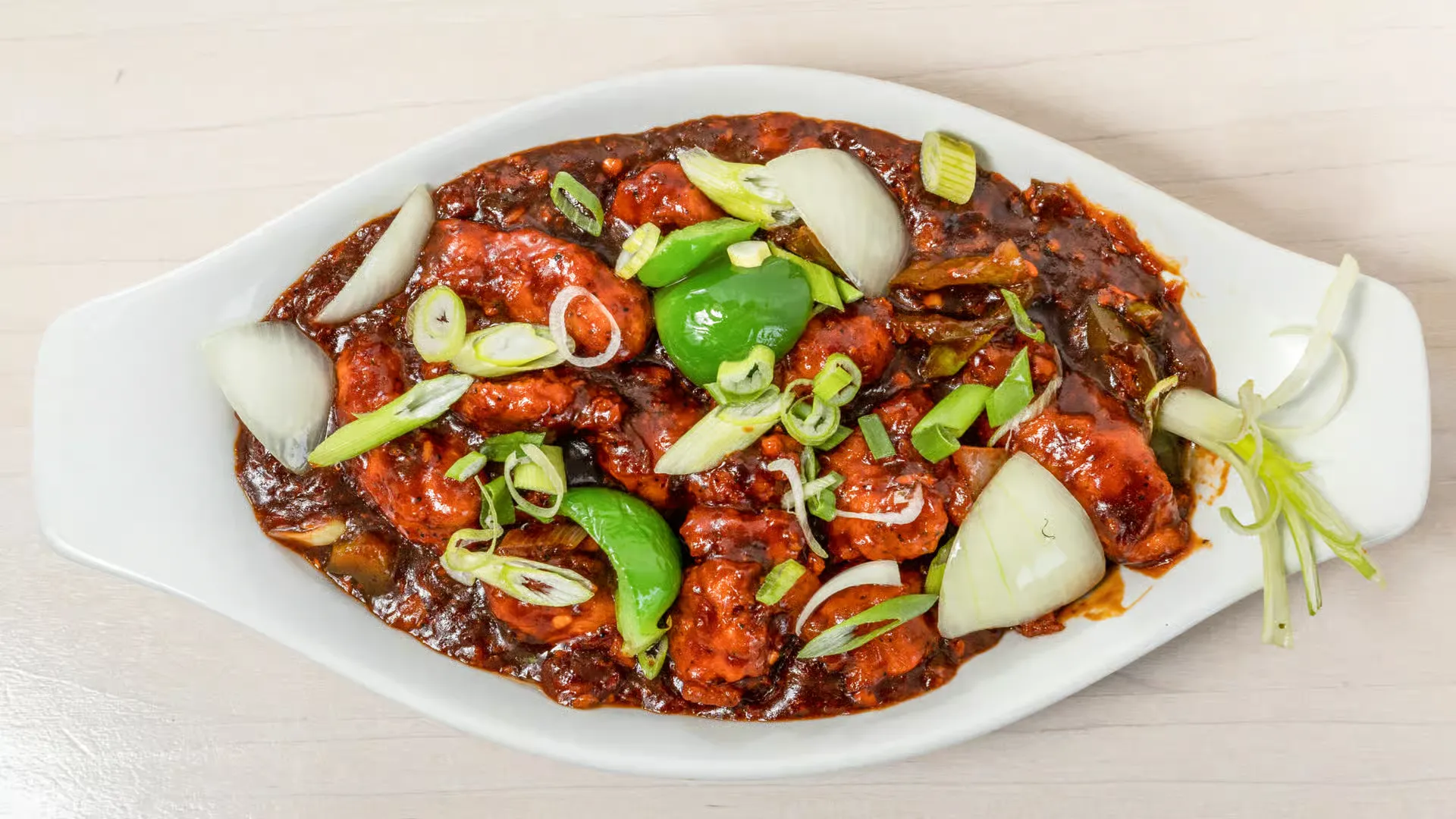 Delicious chilli chicken in Calgary, AB