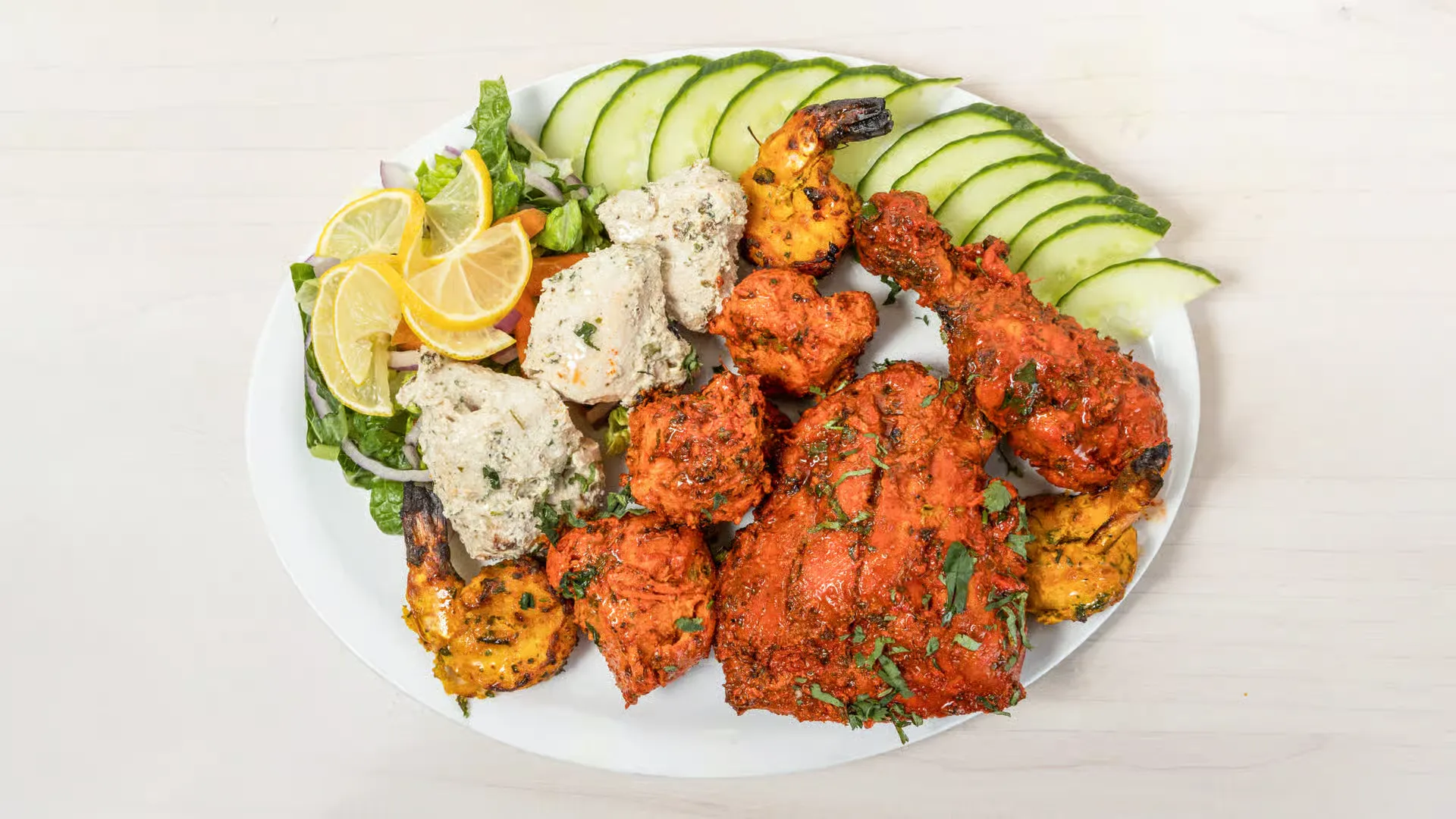 Delicious tandoori mix platter in Calgary, AB